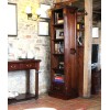 La Roque Mahogany Furniture Narrow Alcove Bookcase